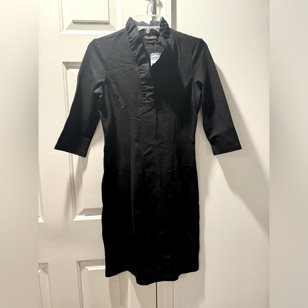 J. McLaughlin Black Dress